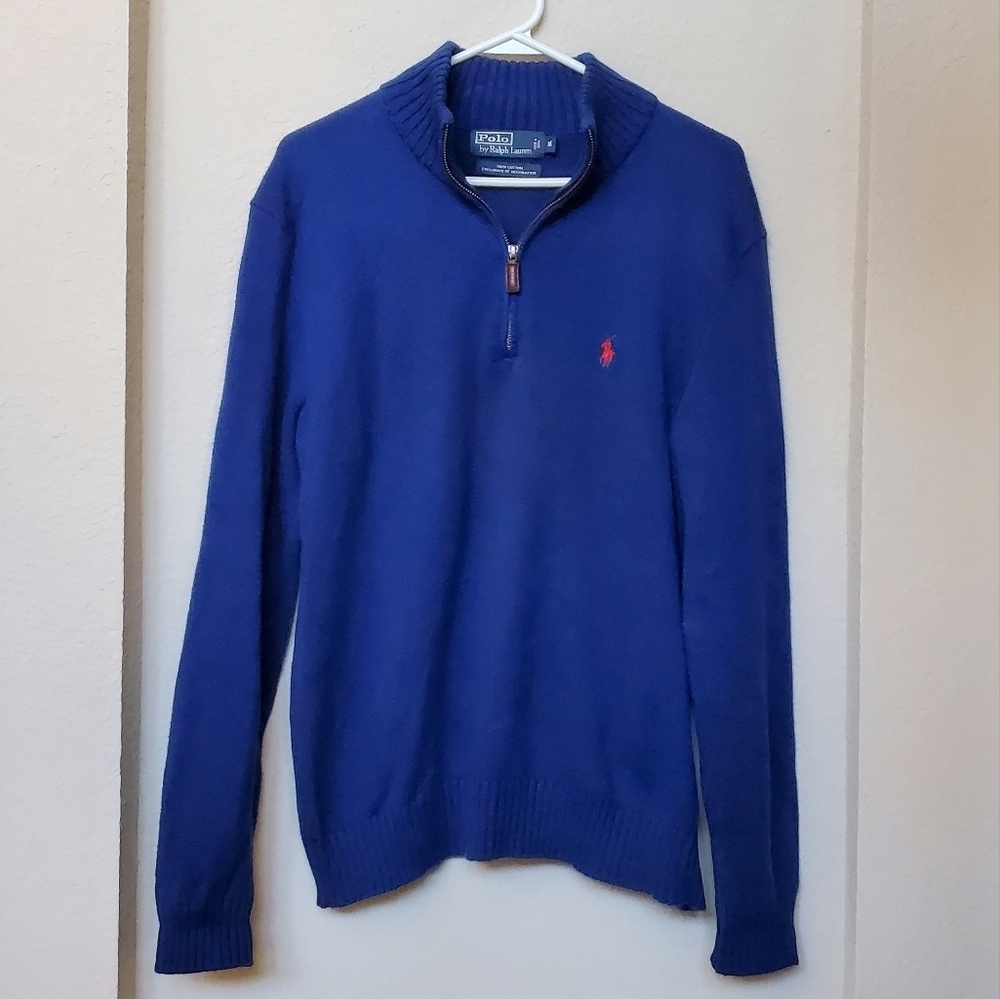 Polo Ralph Lauren Half Zip Sweater. Size M